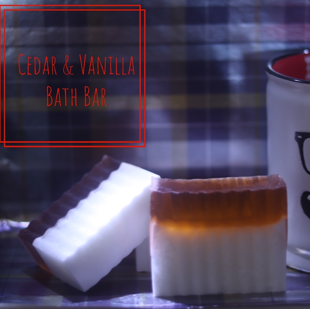 Cedar & Vanilla Bath Bar